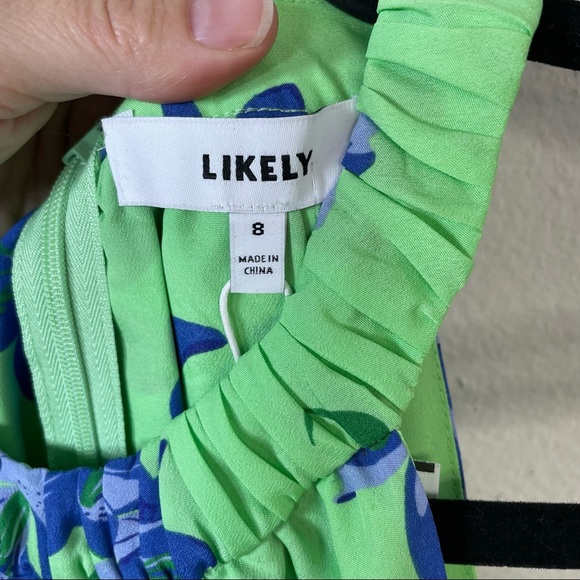 LIKELY Karrica Maxi Dress Sz 8 - Picture 10 of 15